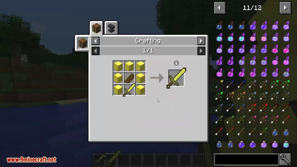 G-Weapons Mod 1.12.2 (Giant Weapons in Minecraft) 20