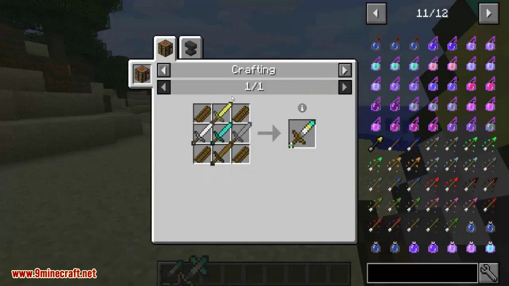 G-Weapons Mod 1.12.2 (Giant Weapons in Minecraft) 23