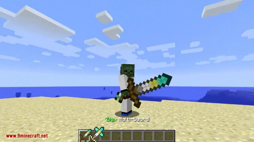 G-Weapons Mod 1.12.2 (Giant Weapons in Minecraft) 11