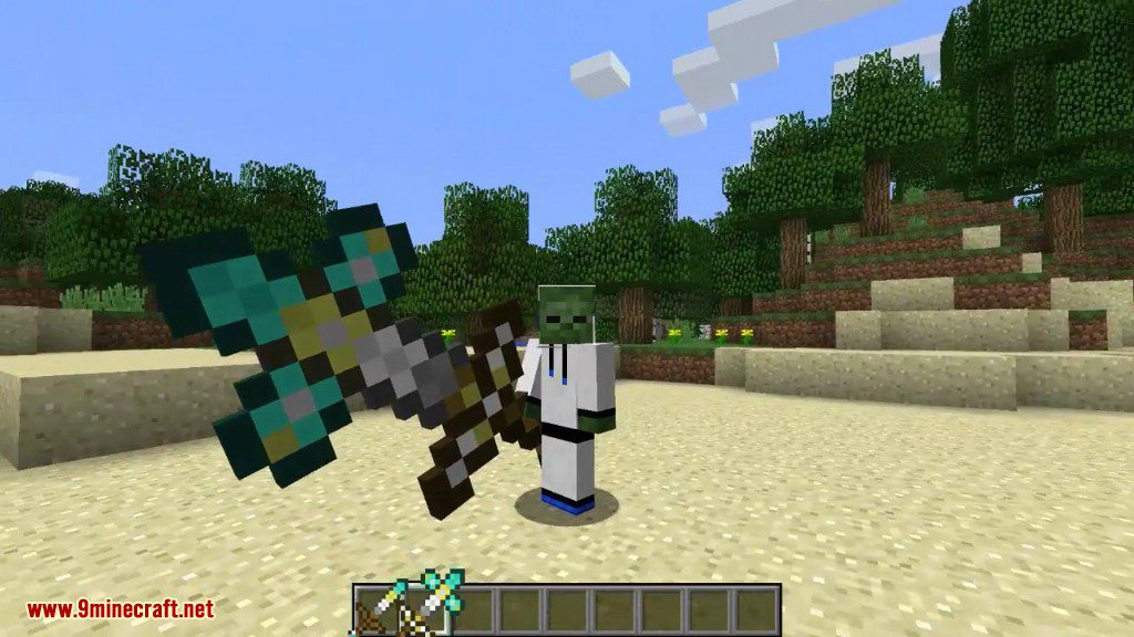 G-Weapons Mod 1.12.2 (Giant Weapons in Minecraft) 12