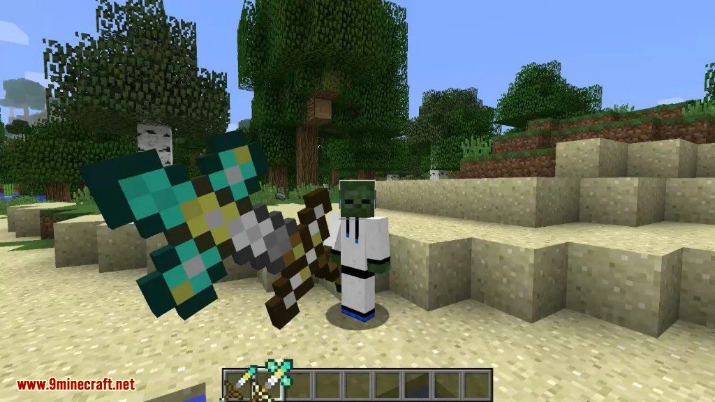 G-Weapons Mod 1.12.2 (Giant Weapons in Minecraft) 14