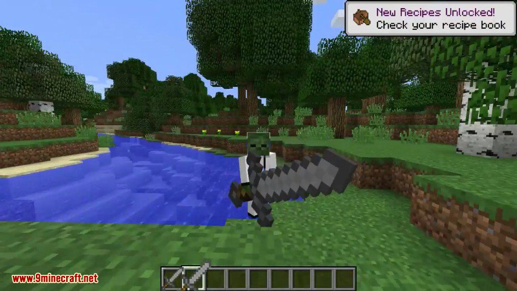 G-Weapons Mod 1.12.2 (Giant Weapons in Minecraft) 8