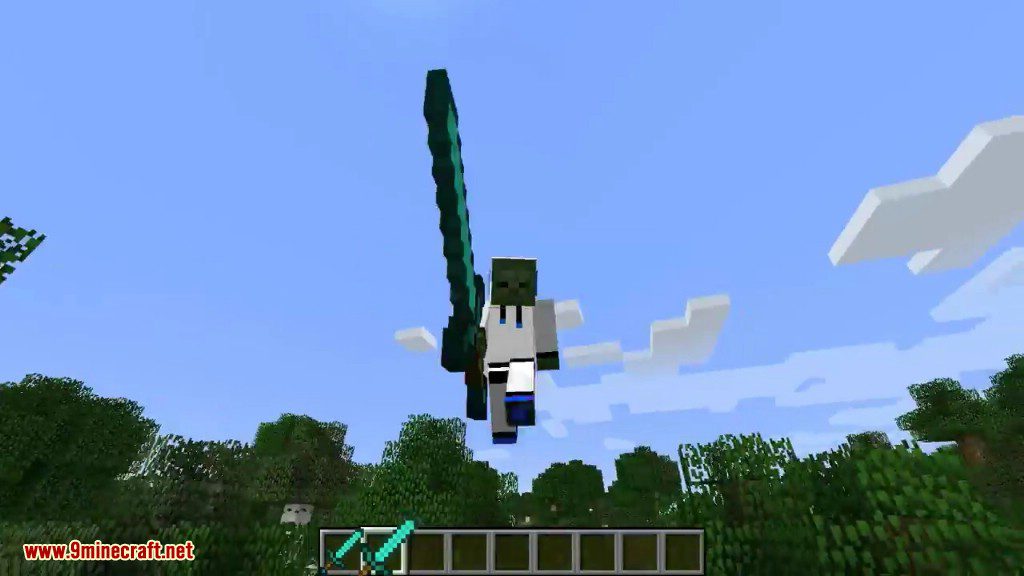 G-Weapons Mod 1.12.2 (Giant Weapons in Minecraft) 10