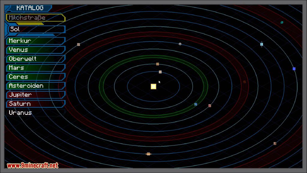 Galaxy Space Mod (1.12.2, 1.7.10) - A Lot of Planets and Moon 13