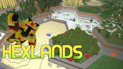 Hex Lands Mod 1.12.2 (A Hex-Tile Terrain Generation Overhaul) Thumbnail