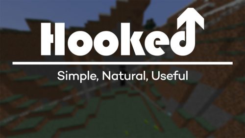 Hooked Mod 1.12.2 (Terraria Style Hooks, Grappling Hooks) Thumbnail