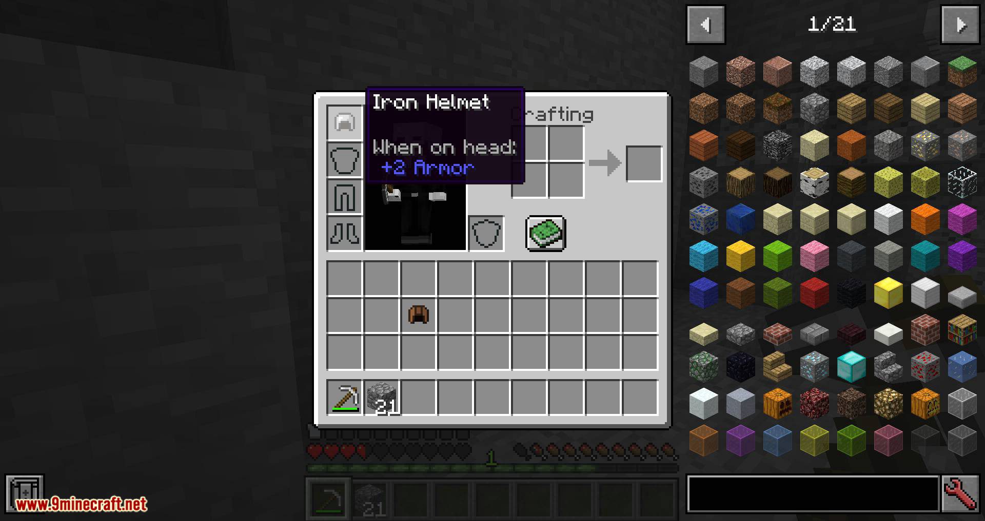 MineSafety Mod (1.18.1, 1.16.5) - You Should Wear a Helmet When Mining 8