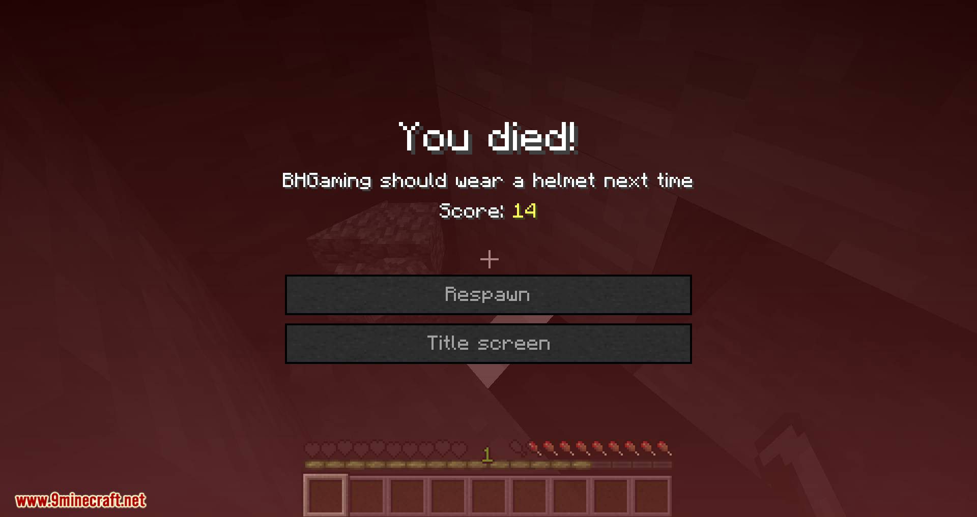 MineSafety Mod (1.18.1, 1.16.5) - You Should Wear a Helmet When Mining 12