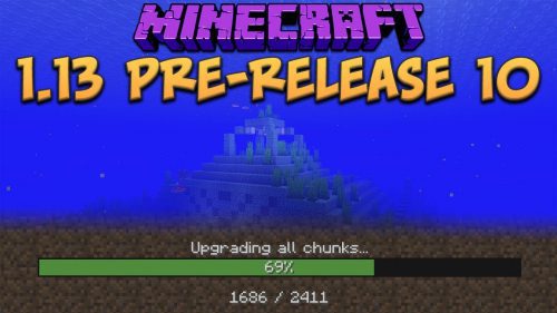 Minecraft 1.13 Pre-Release 10 (New Optimize World Feature) Thumbnail