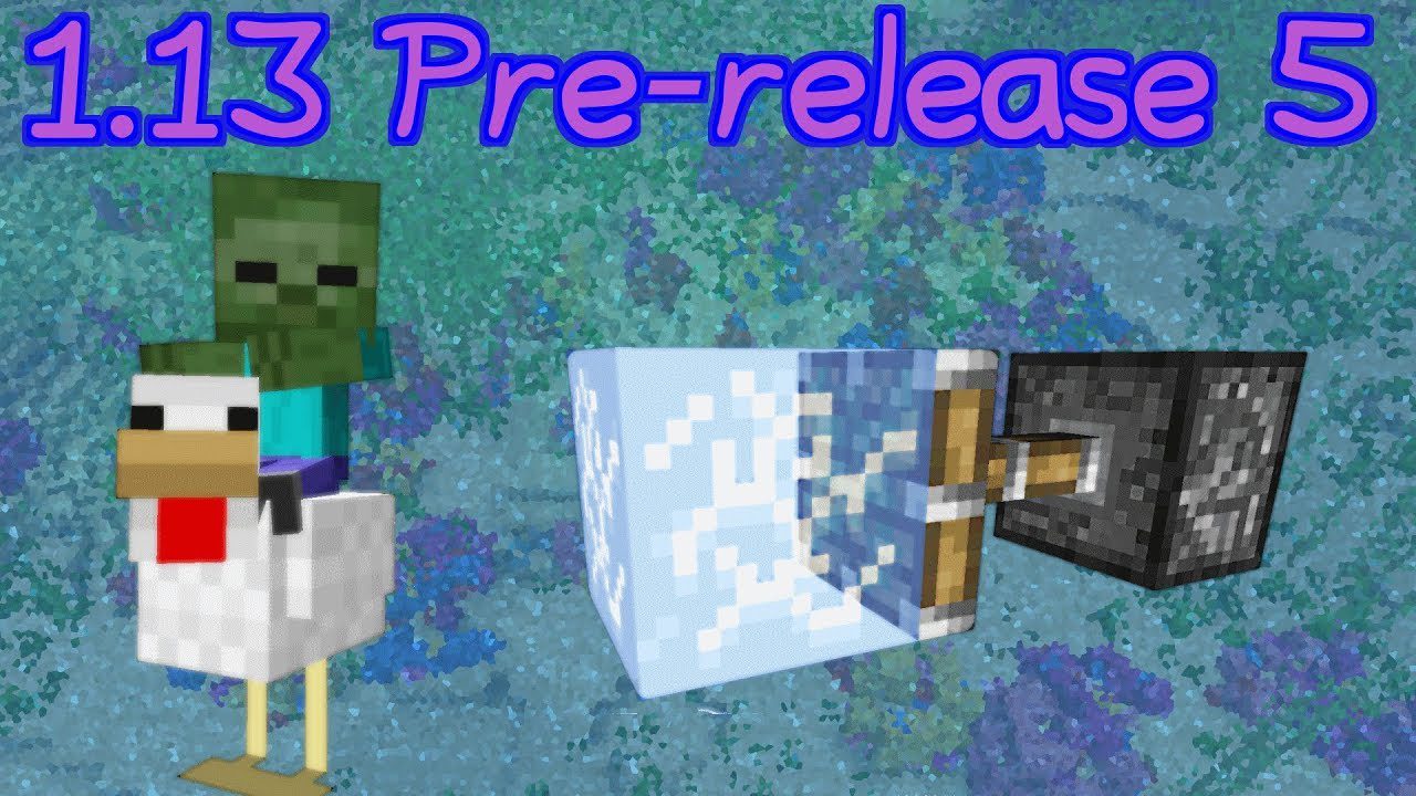 Minecraft 1.13 Pre-Release 5 (Jockey Mobs Return) 1