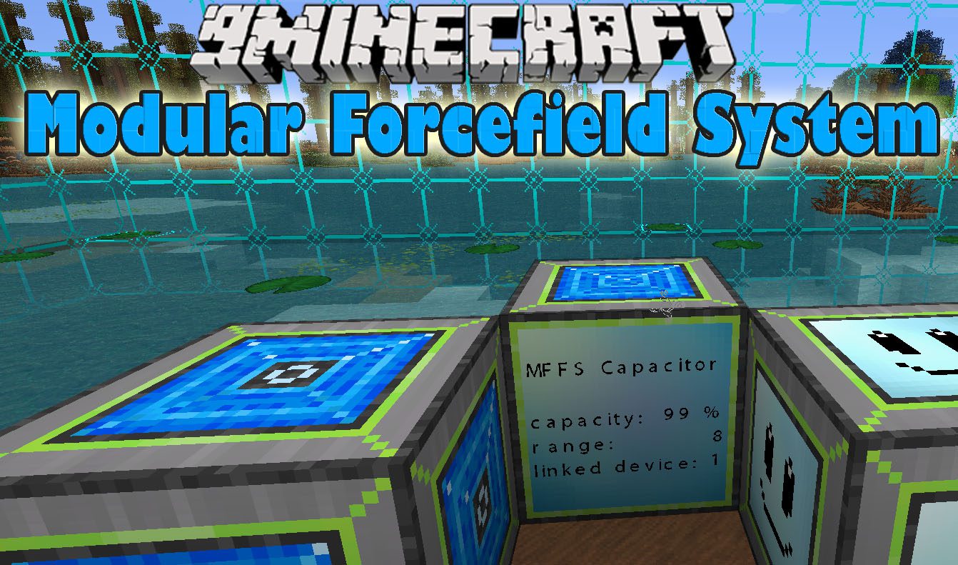 Modular Forcefield System Mod 1.12.2, 1.10.2 (Defense Station) 1