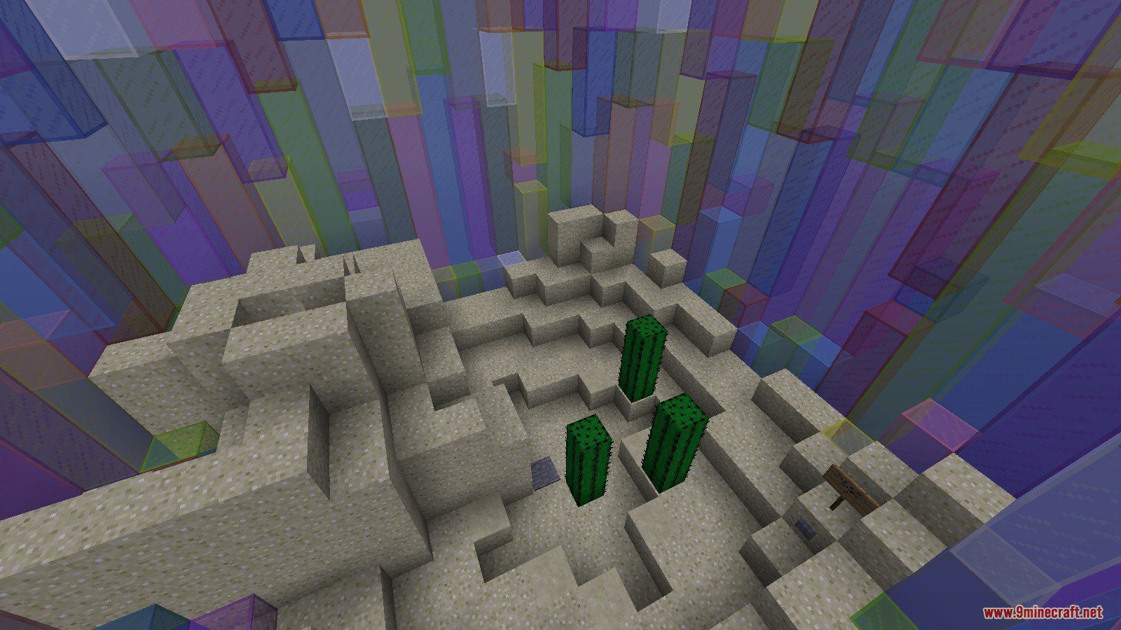 Rainbow Spheres Map 1.12.2, 1.12 for Minecraft 6