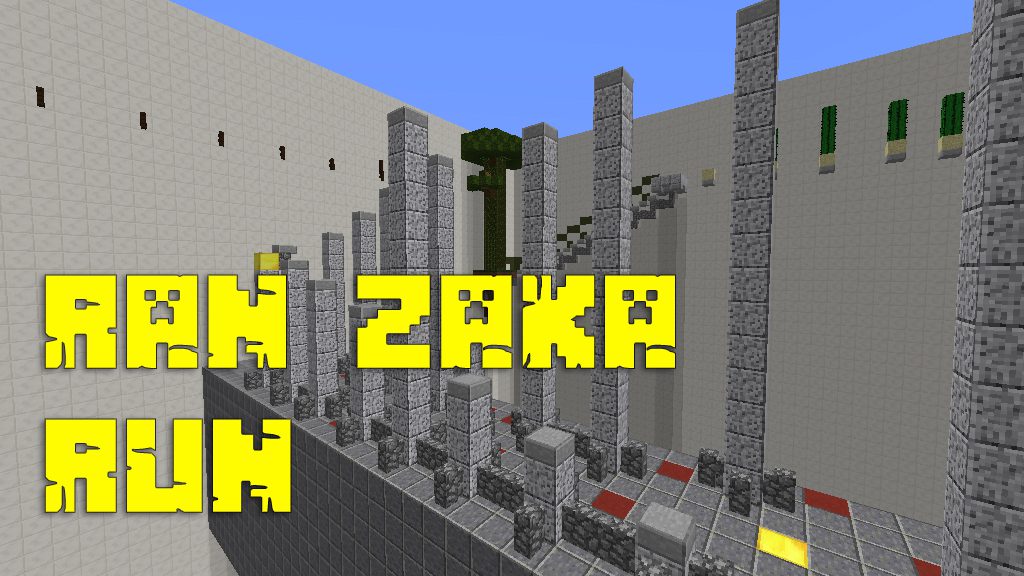 Ran Zaka Run Map 1.12.2, 1.12 for Minecraft 1