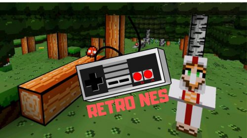 Retro NES Resource Pack (1.17.1, 1.16.2) – Texture Pack Thumbnail