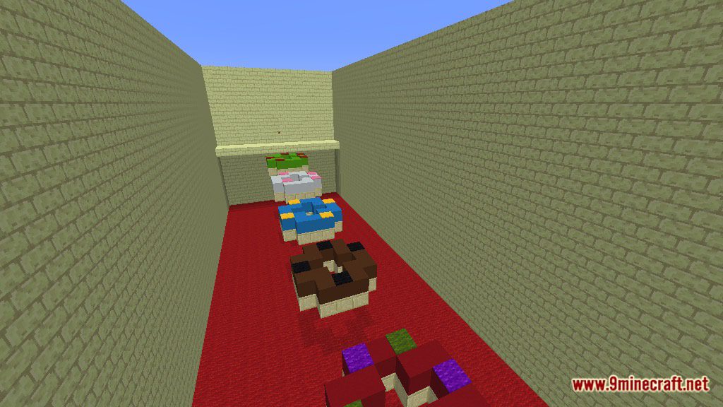 Simple Sweets Parkour Map 1.12.2, 1.12 for Minecraft 12