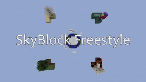 SkyBlock: Freestyle Map 1.13 for Minecraft Thumbnail