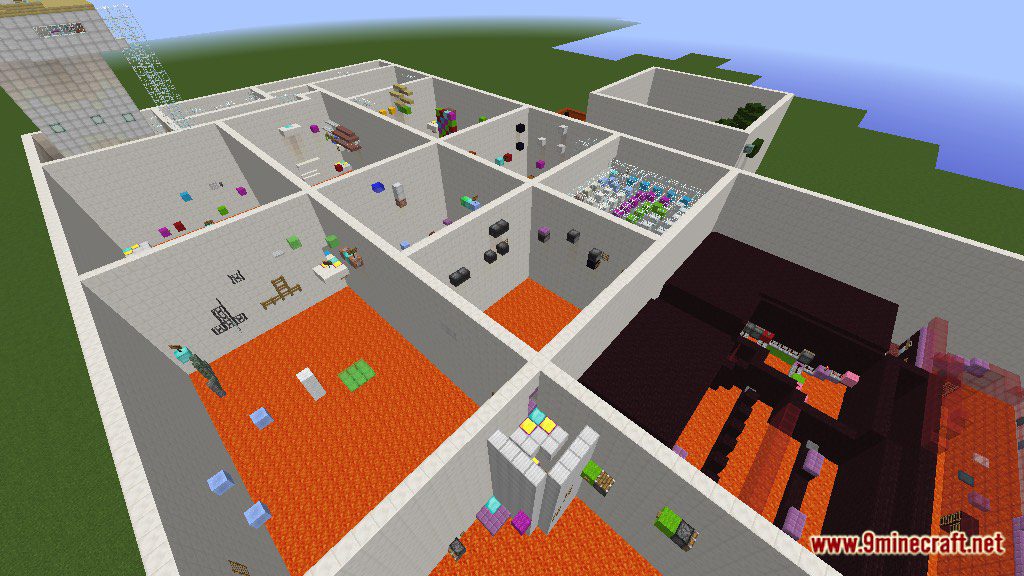 Sprint Lava Parkour 6 Map 1.12.2, 1.12 for Minecraft 12