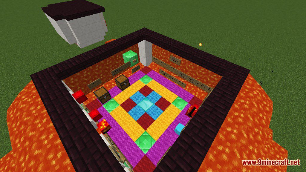 Sprint Lava Parkour 6 Map 1.12.2, 1.12 for Minecraft 3