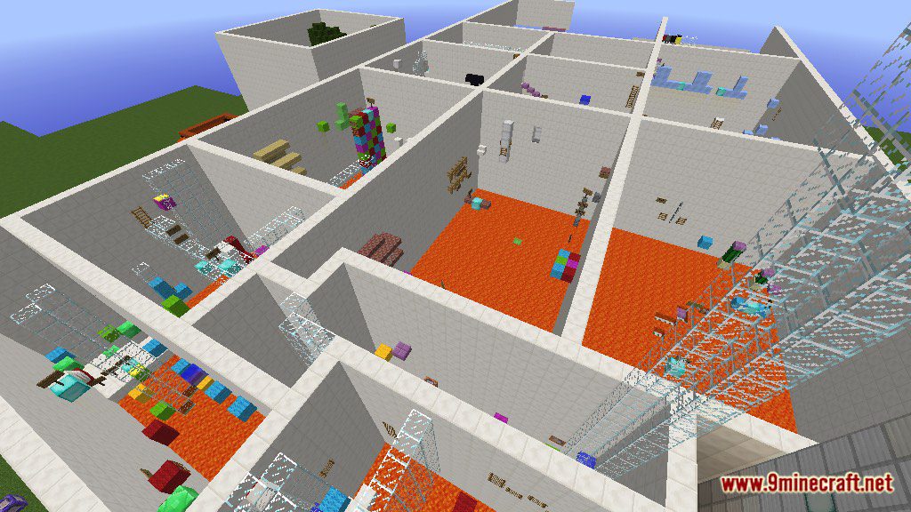 Sprint Lava Parkour 6 Map 1.12.2, 1.12 for Minecraft 5