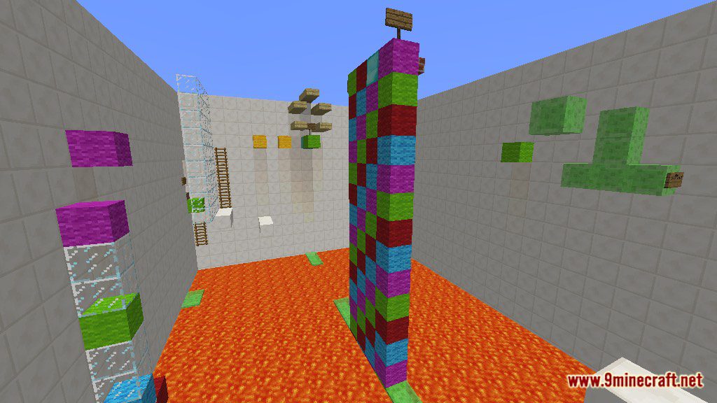 Sprint Lava Parkour 6 Map 1.12.2, 1.12 for Minecraft 7