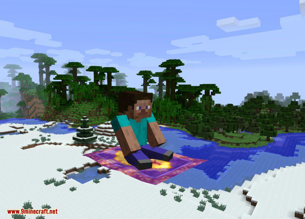 The Flying Things Mod 1.15.2, 1.14.4 (Enchanted Brooms and Magic Carpets) 4