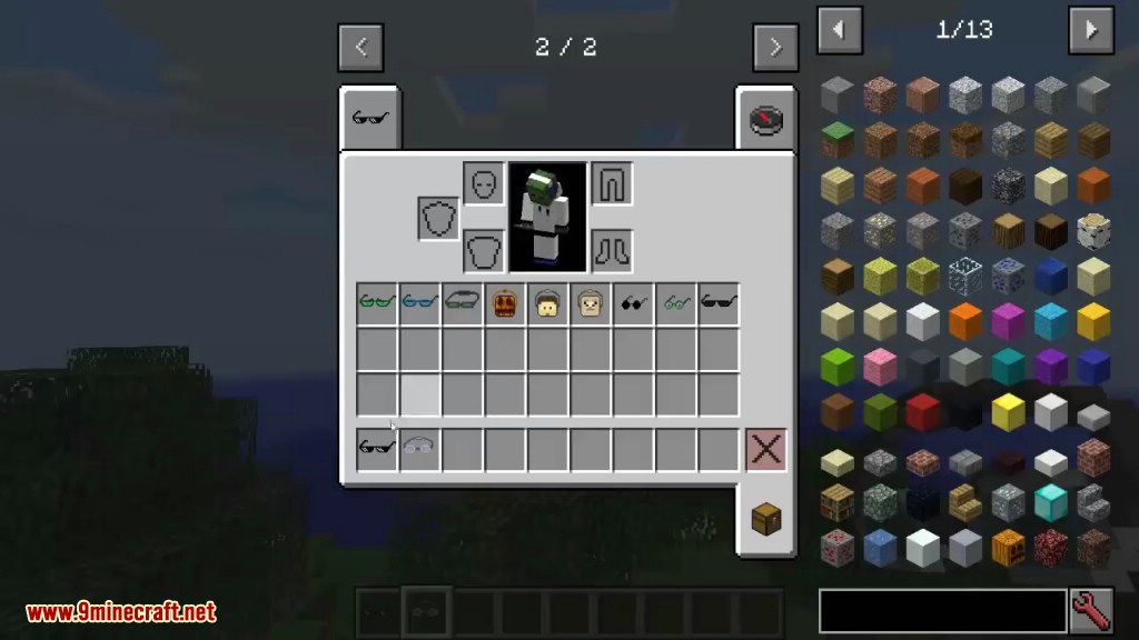 Useful Glasses Mod 1.12.2 (Wear Glasses and Become Epic) 2