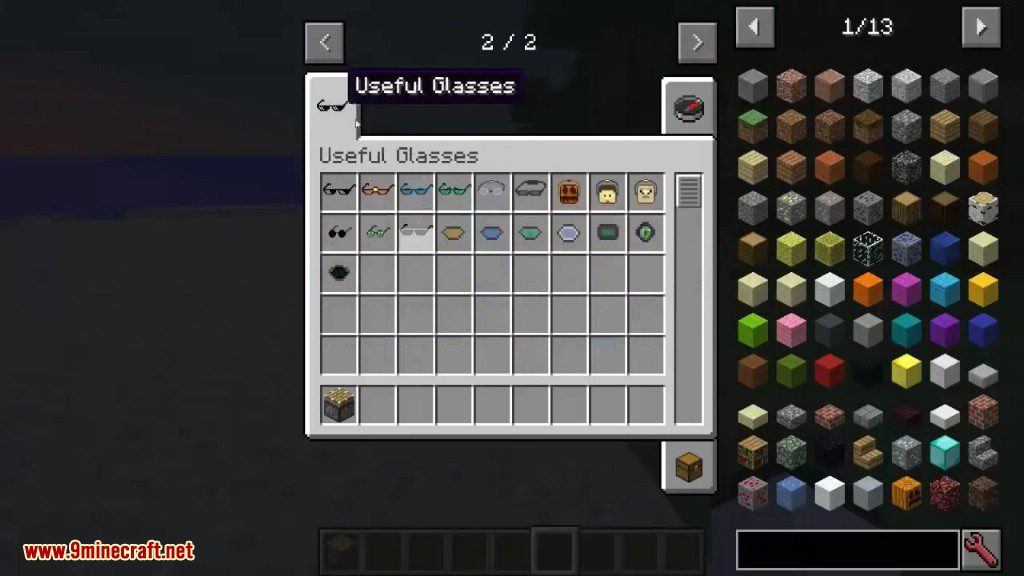 Useful Glasses Mod 1.12.2 (Wear Glasses and Become Epic) 10