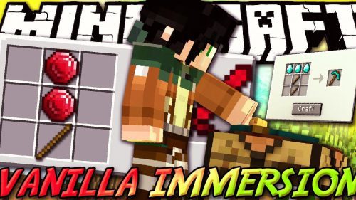 Vanilla Immersion Mod 1.12.2, 1.10.2 (Improve the Gaming Experience) Thumbnail