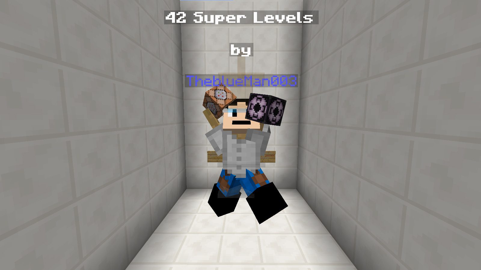 42 Super Levels Map 1.13 for Minecraft 1