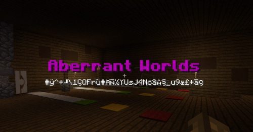 Aberrant Worlds Map 1.12.2, 1.12 for Minecraft Thumbnail