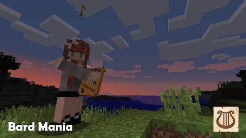 Bard Mania Mod 1.12.2 (Play Musical Instruments) Thumbnail