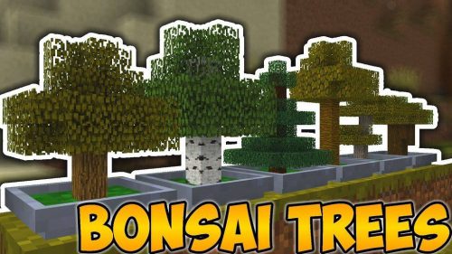 Bonsai Tree Crops Mod 1.12.2 (Tiny and Cute Trees) Thumbnail