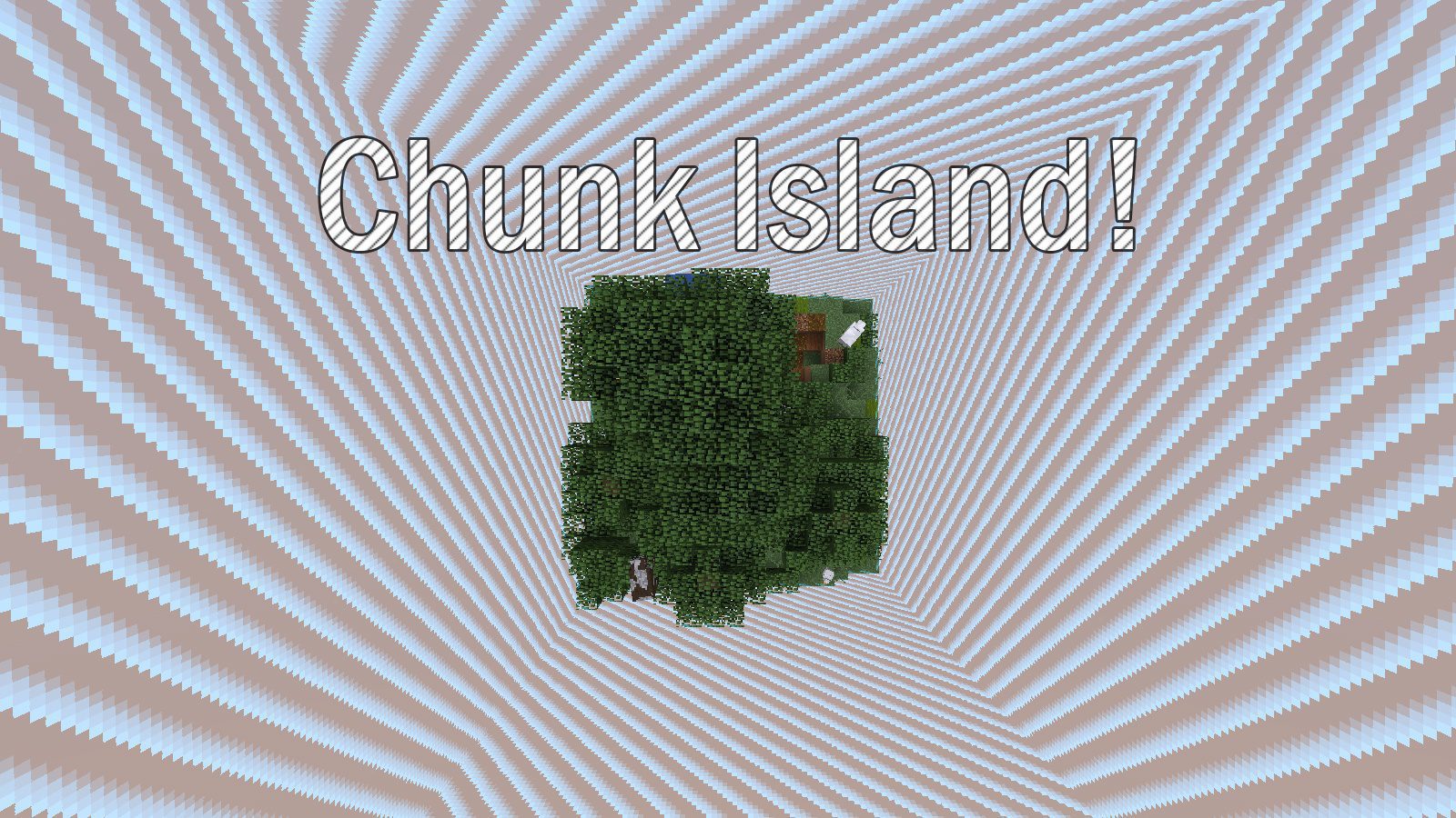 Chunk Island! Map 1.13 for Minecraft 1