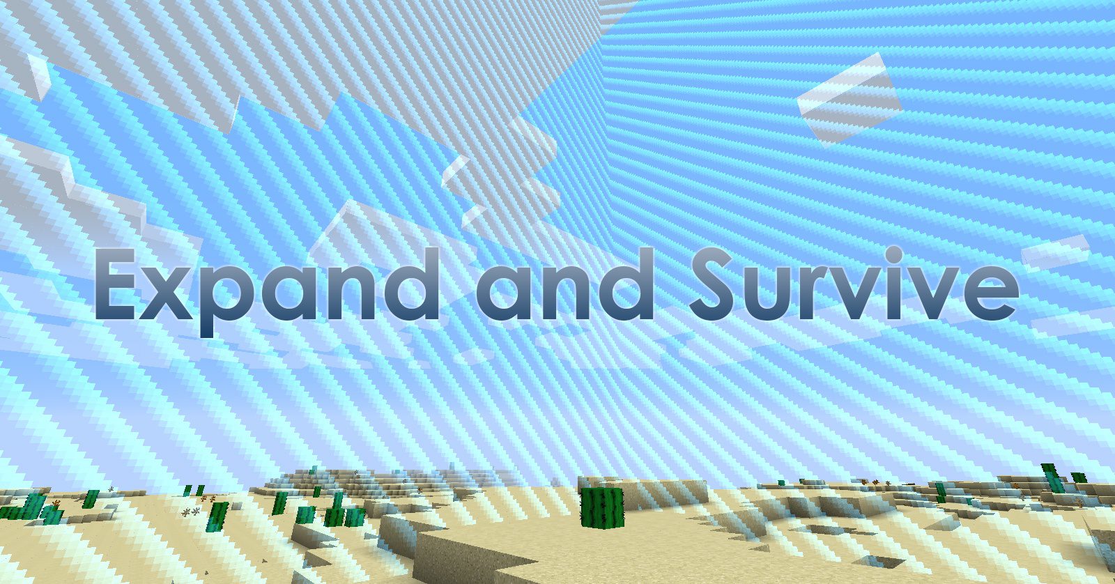 Expand and Survive Map 1.13 for Minecraft 1