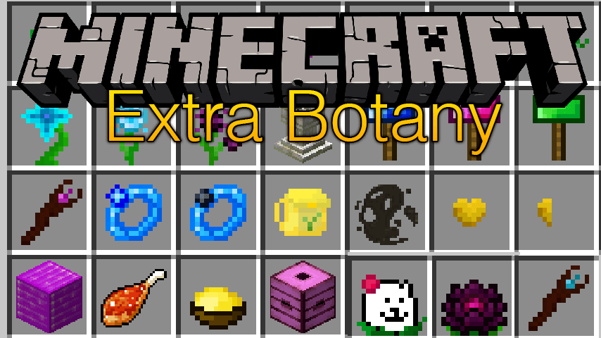 ExtraBotany Mod 1.16.5, 1.12.2 (More Flowers and Miscs) 1