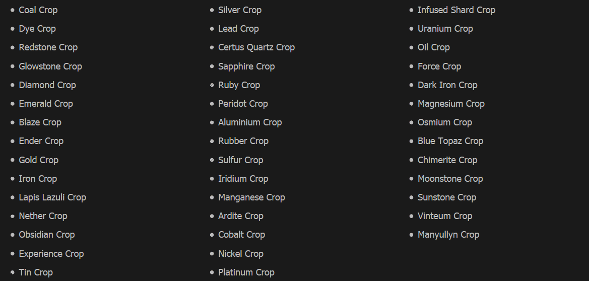 Magical Crops Mod (1.12.2, 1.7.10) - Grow Your Diamonds and More 2