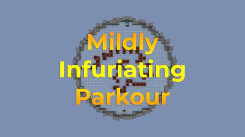Mildly Infuriating Parkour Map 1.13 for Minecraft Thumbnail