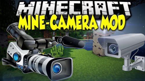 Mine Camera Mod 1.12.2, 1.10.2 (Decorate with Picture Frames) Thumbnail