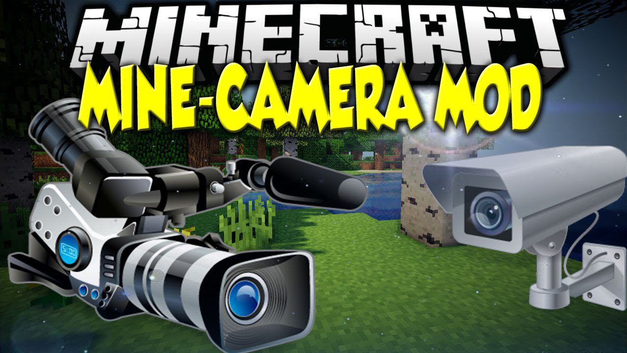 Mine Camera Mod 1.12.2, 1.10.2 (Decorate with Picture Frames) 1