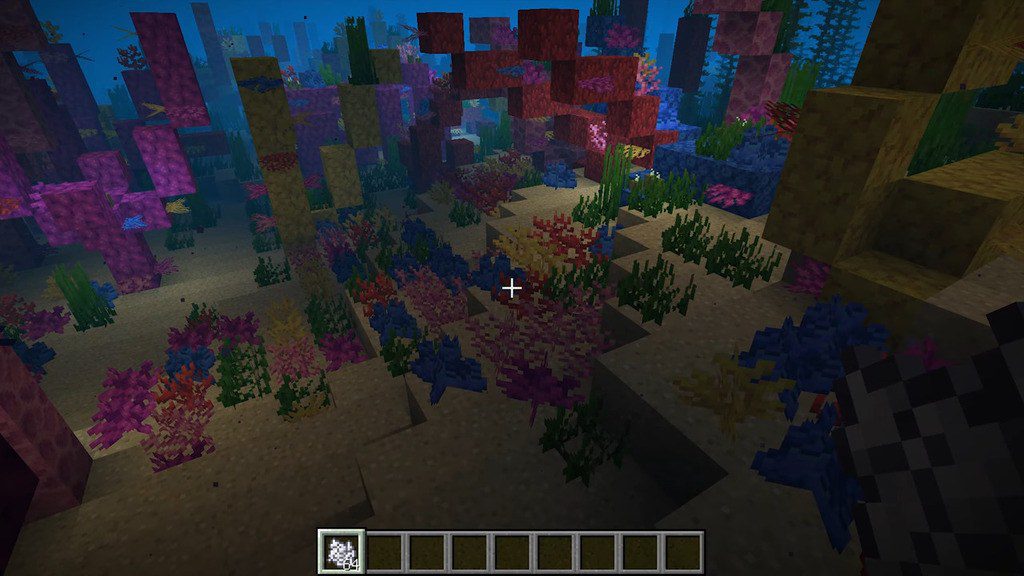 Minecraft 1.13.1 Snapshot 18w31a (Renewable Coral, Squid Farm Nerf, Vanilla Chunk Loading) 4