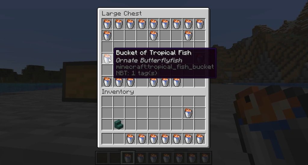 Minecraft 1.13.1 Snapshot 18w33a (34 New Tropical Fish) 2