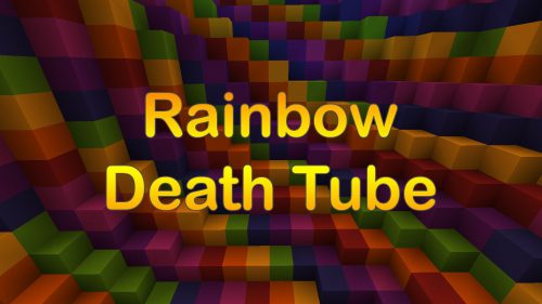 Rainbow Death Tube Map 1.12.2, 1.12 for Minecraft Thumbnail