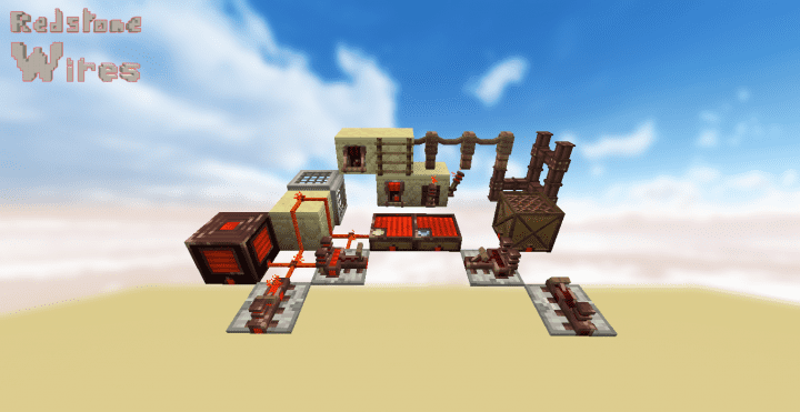 Redstone Wires Resource Pack 1.12.2, 1.11.2 2