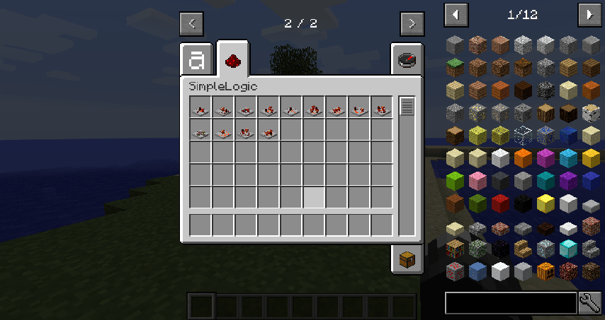 SimpleLogic Gates Mod 1.12.2 (AND, OR, NOR, NAND, XOR, XNOR) 2