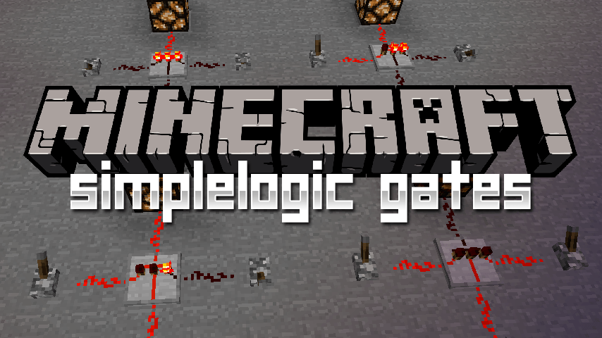 SimpleLogic Gates Mod 1.12.2 (AND, OR, NOR, NAND, XOR, XNOR) 1