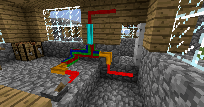 SimpleLogic Wires Mod 1.12.2 (Redstone, Insulated, Bundled Wires) 2