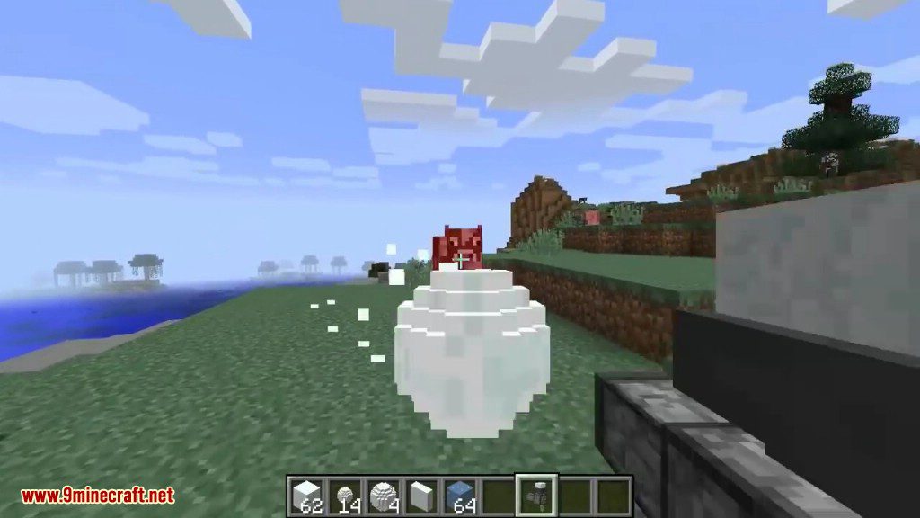 Snow++ Mod 1.12.2 (Snow Ball, Snow Gun) 12