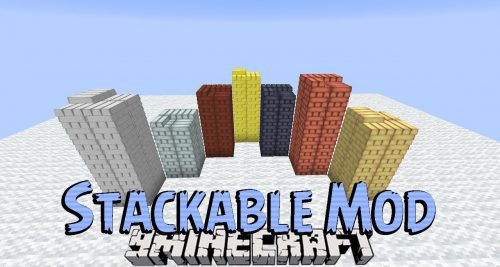 Stackable Mod 1.12.2 (Stack Ingots in the World) Thumbnail