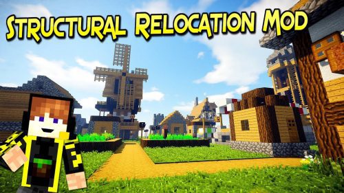 Structural Relocation Mod 1.12.2 (Copy and Move Your Favorite Structures) Thumbnail