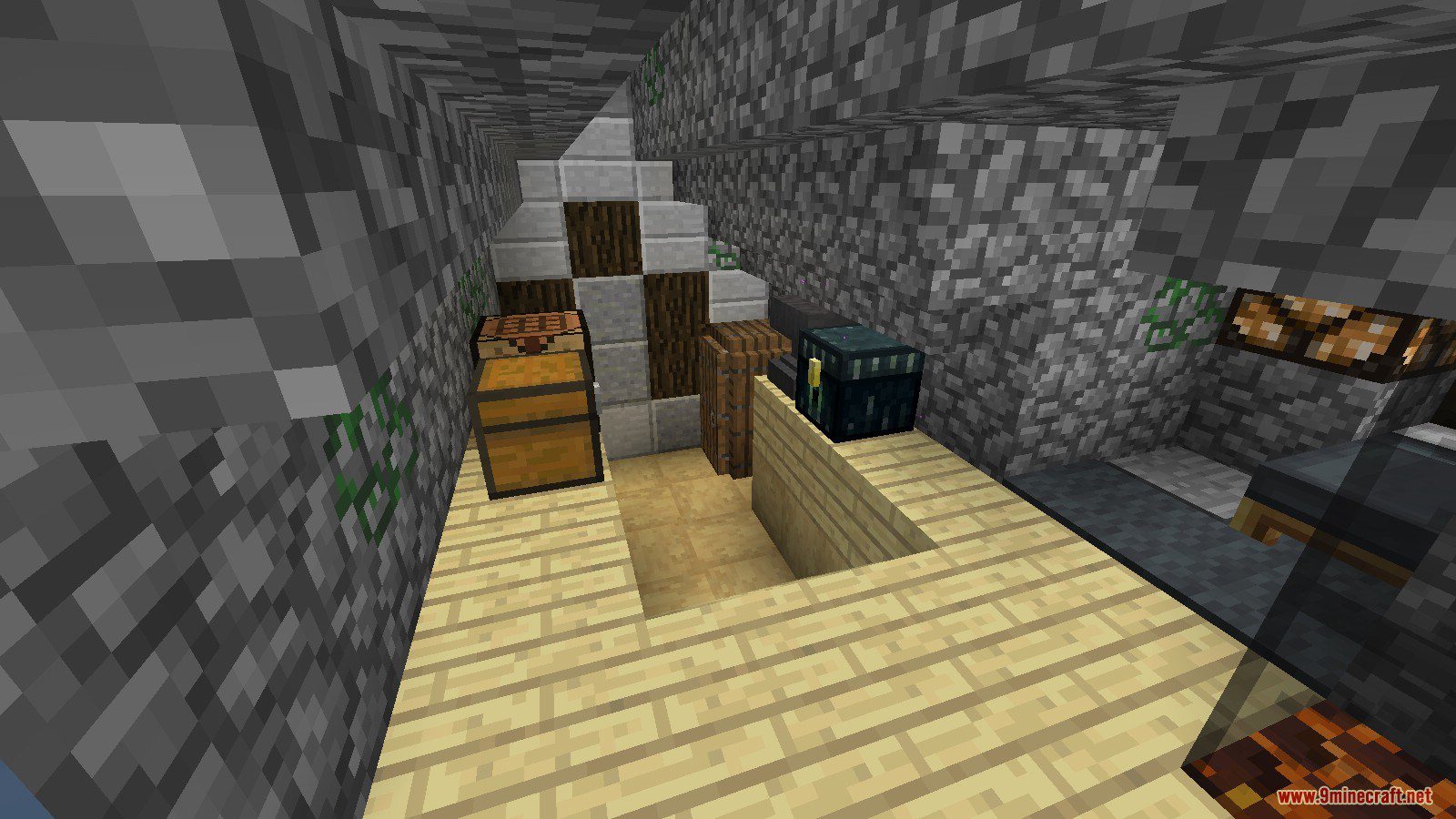 The Rustic Piston House Map 1.13.2 for Minecraft 4